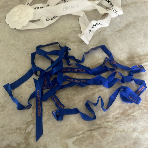 CHANEL AND LOUIS VUITTON AUTHENTIC DESIGNER RIBBONS - Picture 3 of 5